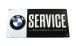BMW K1100RS & K1100LT Letrero metálico BMW - Service