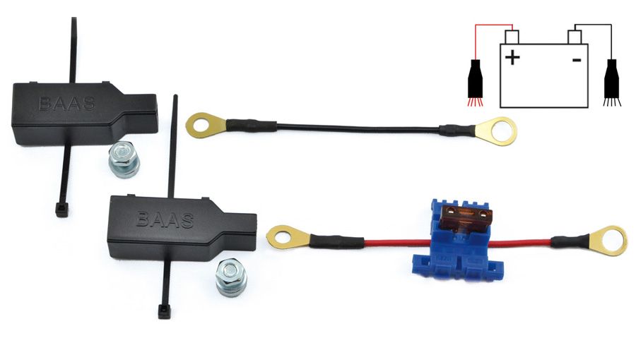 BMW R1200GS (04-12), R1200GS Adv (05-13) & HP2 Set de conector para cables