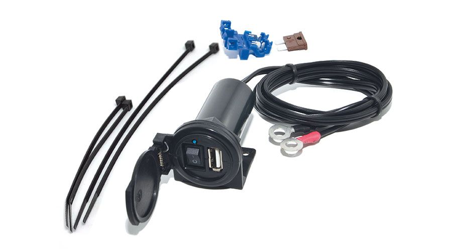 BMW R nine T Socket USB con interruptor Encendido/Apagado