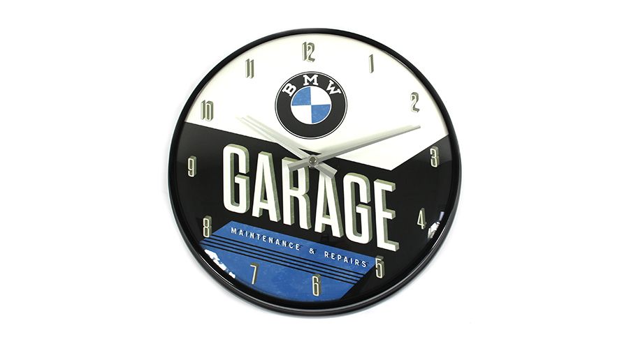 BMW Modelo clasicos desde 1969 Reloj de pared BMW - Garage