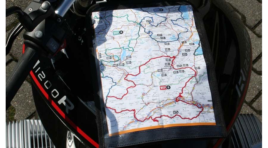 BMW R850GS, R1100GS, R1150GS & Adventure Bolsa para mapas
