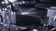 BMW R850R, R1100R, R1150R & Rockster Cubierta de arrancador de fibra de carbono