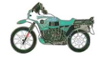  BMW R 100 modelo Pin R 100 GS PD (verde)