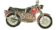 BMW Modelo clasicos desde 1969 Pin R 75/5 (rojo)