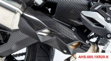  BMW S 1000 XR (2020- ) Escudo térmico inferior de carbono para escape