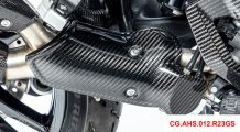  BMW R1300GS & Adventure Protector de carbono para escape