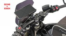  BMW R 1250 GS & R 1250 GS Adventure Soporte para smartphone Quiklox para abrazadera de manillar M6/M8