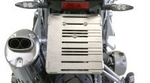  BMW F450GS Soporte ajustable de acero inoxidable para matrícula
