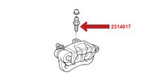  BMW R850C, R1200C Tornillo de purga M6