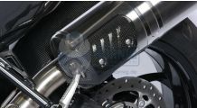  BMW F800S, F800ST & F800GT Protección de escape de carbono
