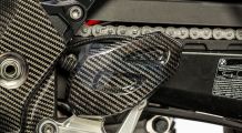  BMW S 1000 XR (2015-2019) Taloneras de fibra de carbono - izquierda
