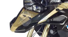  BMW F650GS (08-12), F700GS & F800GS (08-18) Extensión de carbono para pico lado izquierdo