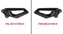 BMW S1000RR (2019- ) Taloneras de fibra de carbono