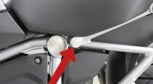  BMW R 1200 GS LC (2013-2018) & R 1200 GS Adventure LC (2014-2018) Cubiertas para marco trasero