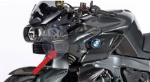  BMW K1300R Tubo de aire de carbono