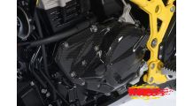  BMW F650GS (08-12), F700GS & F800GS (08-18) Protector para embrague de fibra de carbono grande
