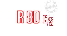  BMW R 80 modelo Pegatina 
