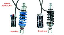  BMW F 650, CS, GS, ST, Dakar (1994-2007) Wilbers Suspensión tipo 641 F650CS
