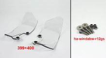  BMW R1200GS (04-12), R1200GS Adv (05-13) & HP2 Deflector de aire claro