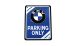 BMW R 1250 GS & R 1250 GS Adventure Letrero metálico BMW - Parking Only