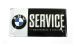 BMW R850GS, R1100GS, R1150GS & Adventure Letrero metálico BMW - Service