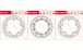 BMW R1200GS (04-12), R1200GS Adv (05-13) & HP2 Discos de freno delantero