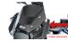 BMW R1300GS & Adventure Protección contra viento de Carbono junto a instrumentación
