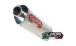 BMW F 650, CS, GS, ST, Dakar (1994-2007) Escape GPR Slip On Trevale de acero inoxidable