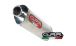 BMW R850R, R1100R, R1150R & Rockster Escape GPR Slip On Trevale de acero inoxidable