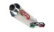 BMW R1200R (2005-2014) Escape GPR Slip On Trevale de acero inoxidable