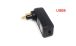 BMW F800GS (2024- ), F900GS & F900GS Adv Conector USB en ángulo para socket de motocicleta