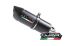 BMW G650Xchallenge, G650Xmoto, G650Xcountry Escape GPR Slip On Furore Nero Italia