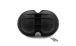 BMW R 100 modelo Tapa de válvula, negro, 4 costillas