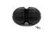 BMW R 100 modelo Tapa de válvula, negro con bordes pulidos, 4 costillas