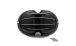 BMW R 80 modelo Tapa de válvula, negro con costillas y bordes pulidos, 4 costillas