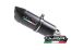 BMW F 650, CS, GS, ST, Dakar (1994-2007) Escape GPR Slip On Furore Nero Italia