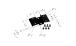 BMW R 100 modelo Bisagra para motocases Classic