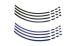 BMW R1200GS (04-12), R1200GS Adv (05-13) & HP2 Tiras universales para rines