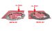 BMW K1300S Discos de freno delantero Rivet Pack