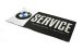 BMW Modelo clasicos desde 1969 Letrero metálico BMW - Service