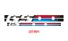 BMW R 1200 GS LC (2013-2018) & R 1200 GS Adventure LC (2014-2018) Cintas para rines