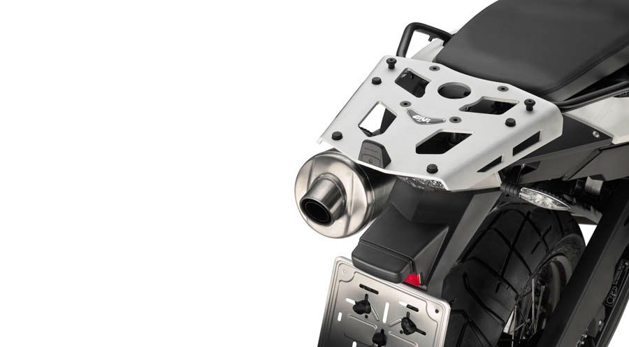 BMW F650GS (08-12), F700GS & F800GS (08-18) Soporte para topcase-Aluminium