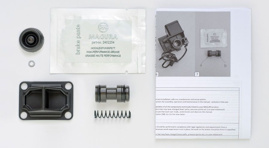 BMW R850R, R1100R, R1150R & Rockster Kit de reparación para cilindro de bomba de freno MAGURA 20mm 