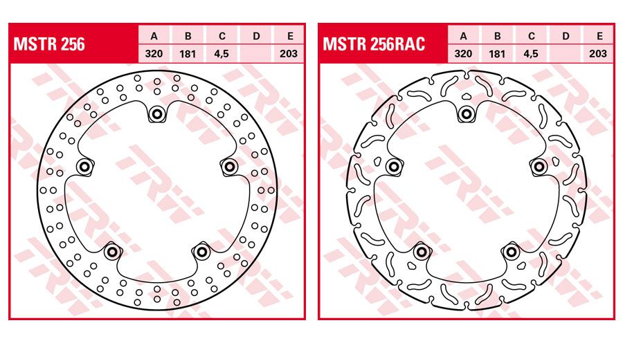 BMW R1200ST Discos de freno delantero Rivet Pack