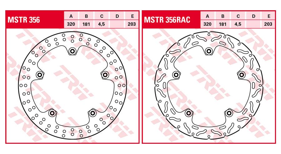 BMW R1200R (2005-2014) Discos de freno delantero Retrofit