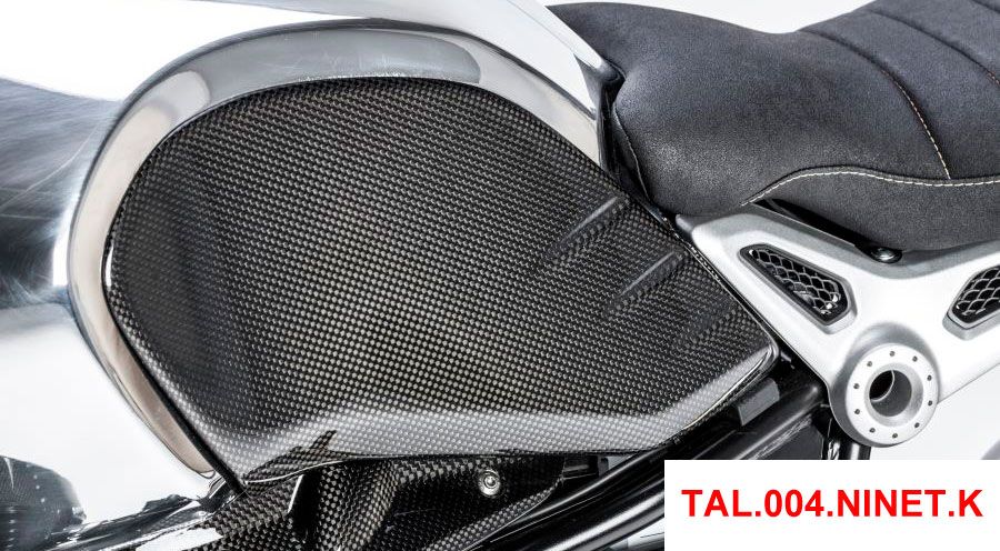 BMW R nine T Cubierta de carbono para depósito