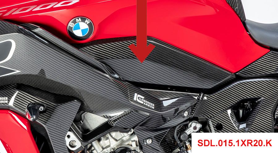 BMW S 1000 XR (2020- ) Paneles laterales para depósito