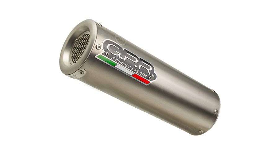 BMW K1200GT (2006-2008) Escape GPR Slip On M3 Titanium Natural