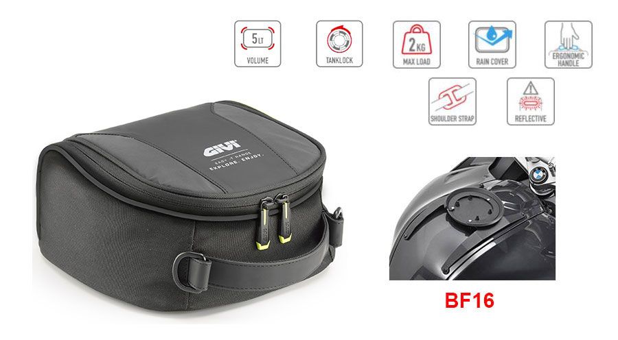 BMW F800S, F800ST & F800GT Bolsa sobredepósito EA144