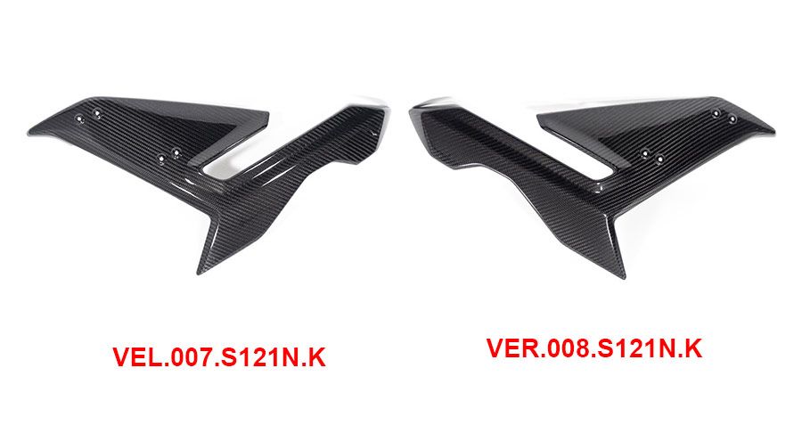 BMW S1000R (2021- ) Carbon Carenados laterales